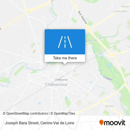 Rue Joseph Bara map