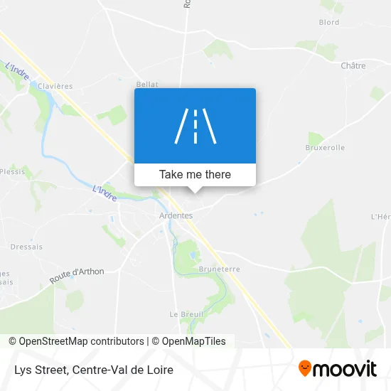 Rue Des Lys map