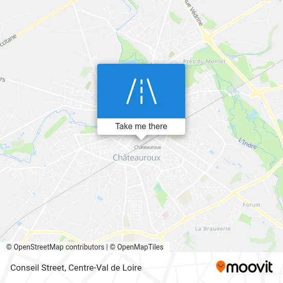 Rue Du Conseil map