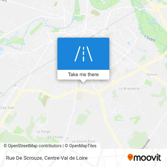 Rue De Scrouze map