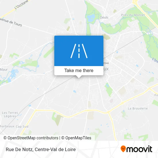 Rue De Notz map