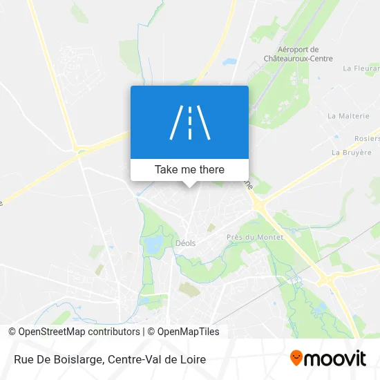 Rue De Boislarge map