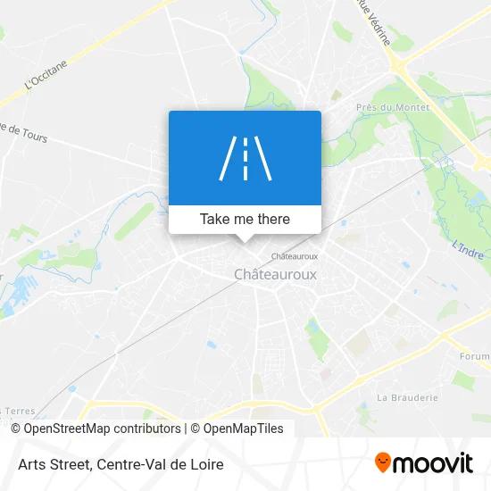 Rue Des Arts map