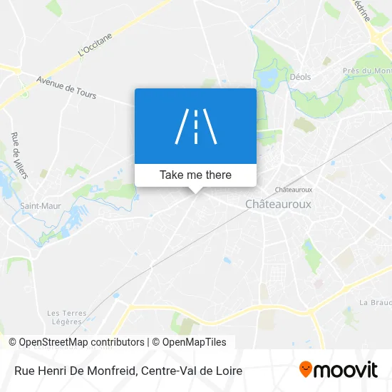 Rue Henri De Monfreid map