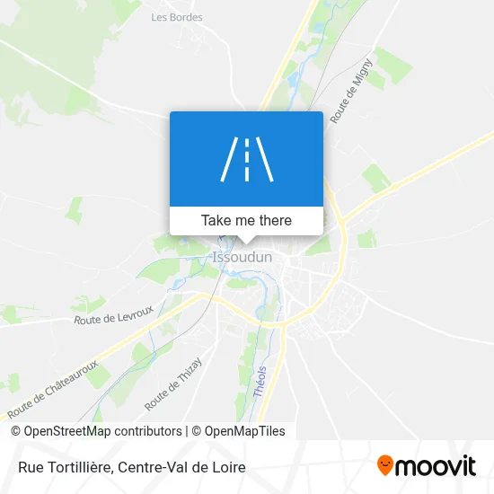 Rue Tortillière map