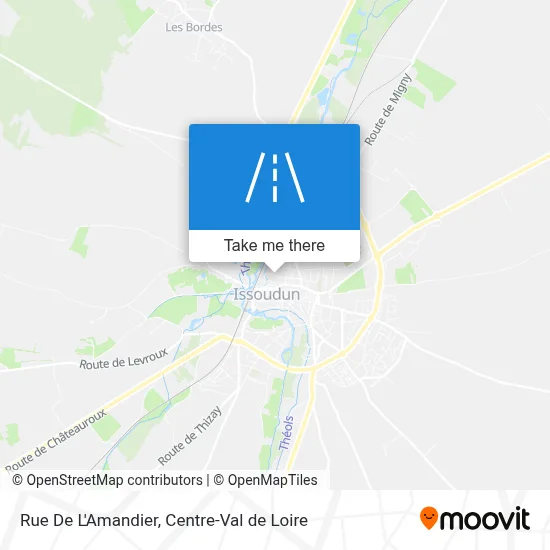 Rue De L'Amandier map