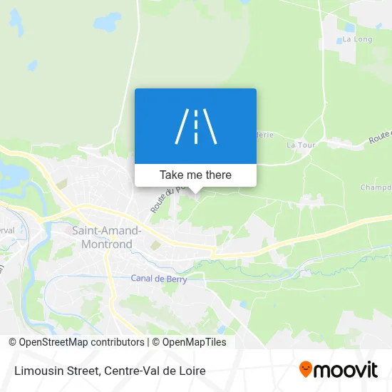Rue Du Limousin map