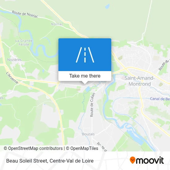 Rue Beau Soleil map
