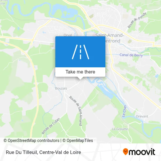 Rue Du Tilleuil map