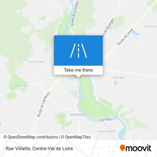 Rue Villatte map