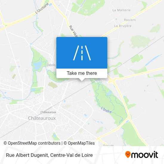 Rue Albert Dugenit map