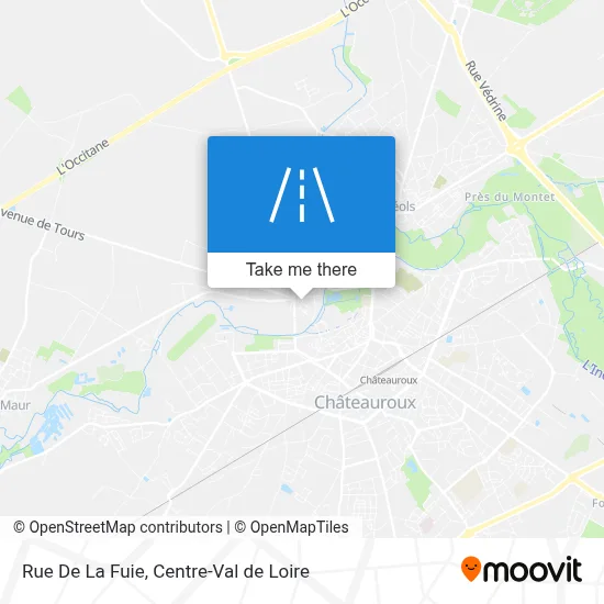 Rue De La Fuie map