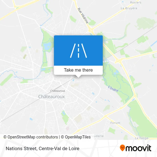 Rue Des Nations map