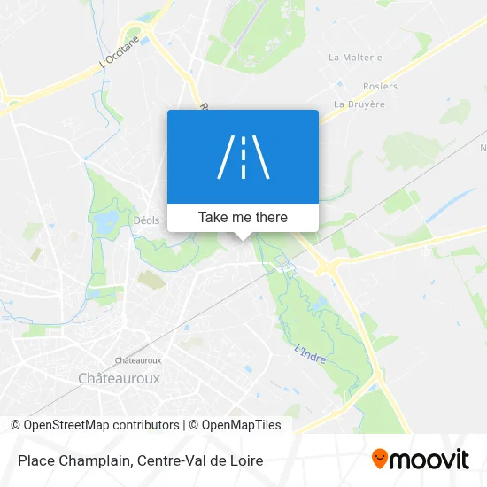 Place Champlain map