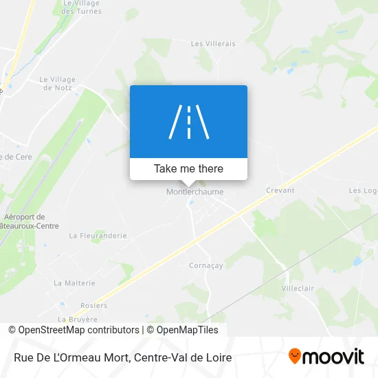 Rue De L'Ormeau Mort map