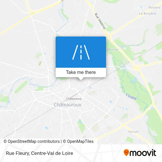Rue Fleury map