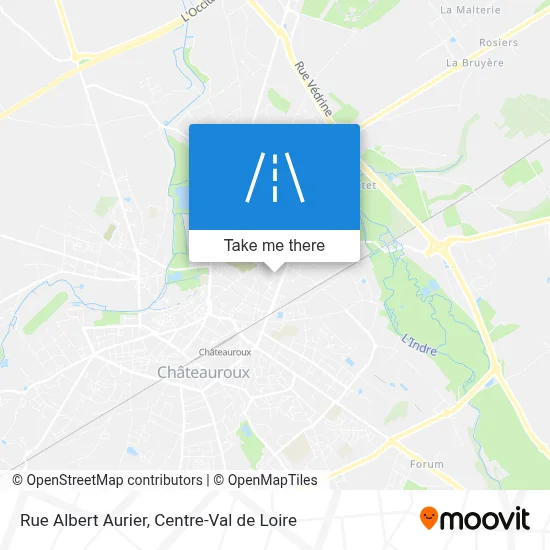 Rue Albert Aurier map