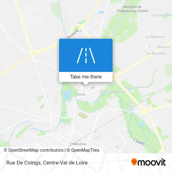 Rue De Coings map