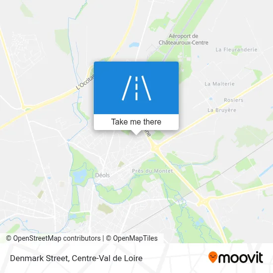 Rue Du Danemark map