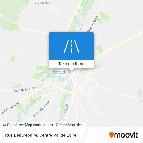 Rue Beaurepaire map