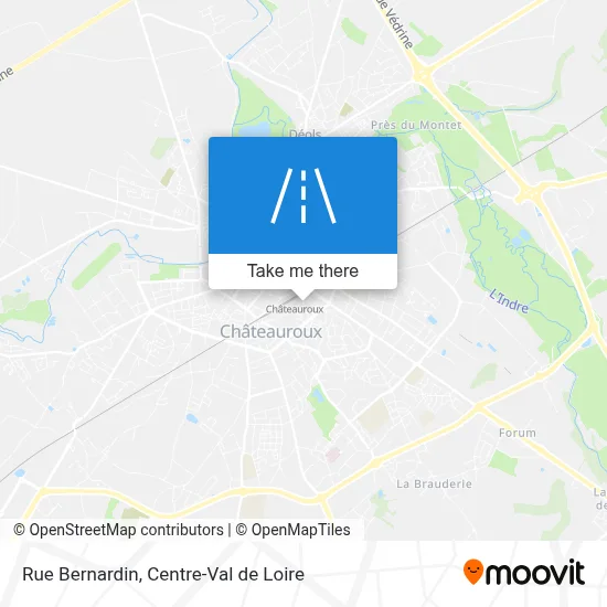 Rue Bernardin map