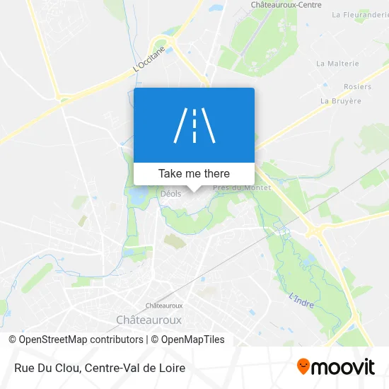 Rue Du Clou map