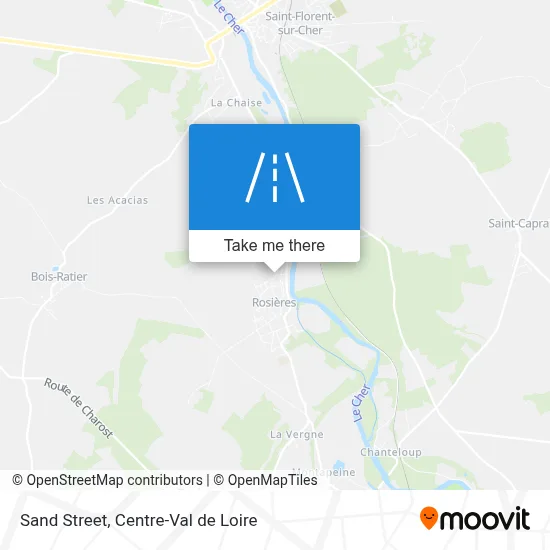 Rue Des Sables map