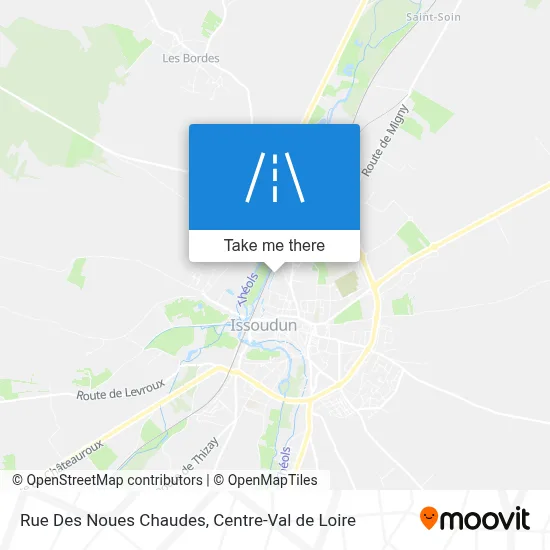 Rue Des Noues Chaudes map