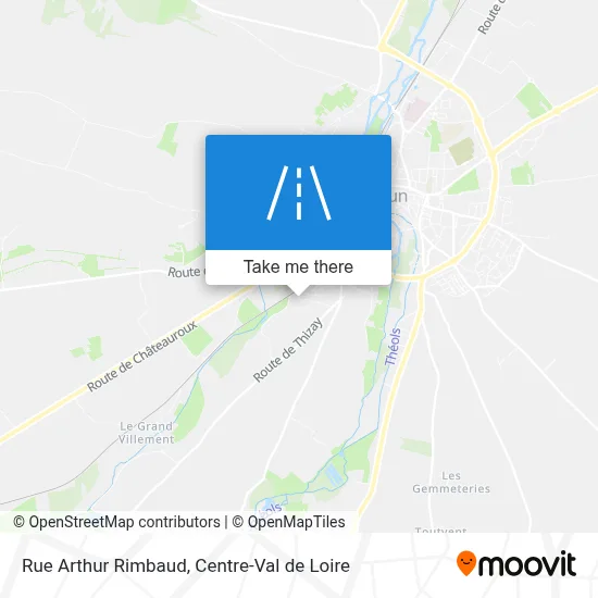 Rue Arthur Rimbaud map