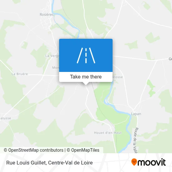 Rue Louis Guillet map