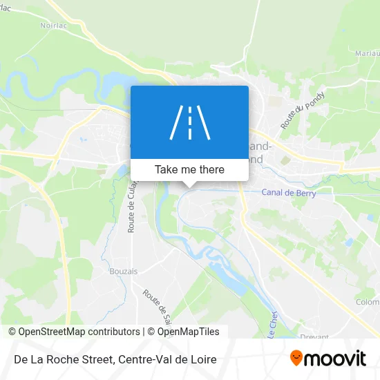 Rue De La Roche map