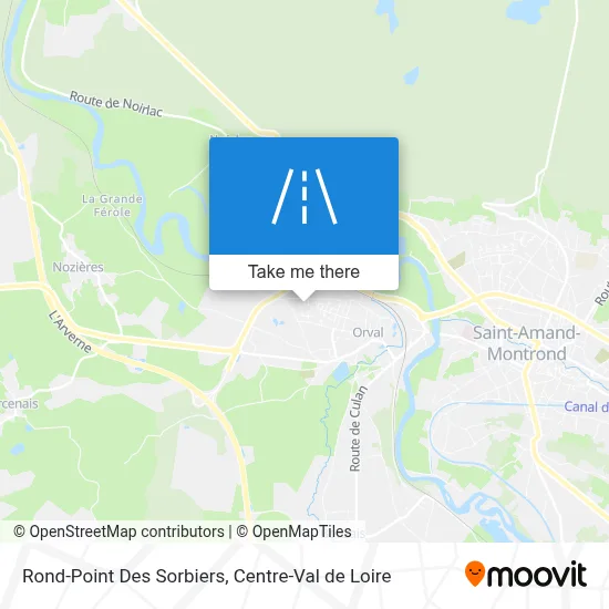 Rond-Point Des Sorbiers map