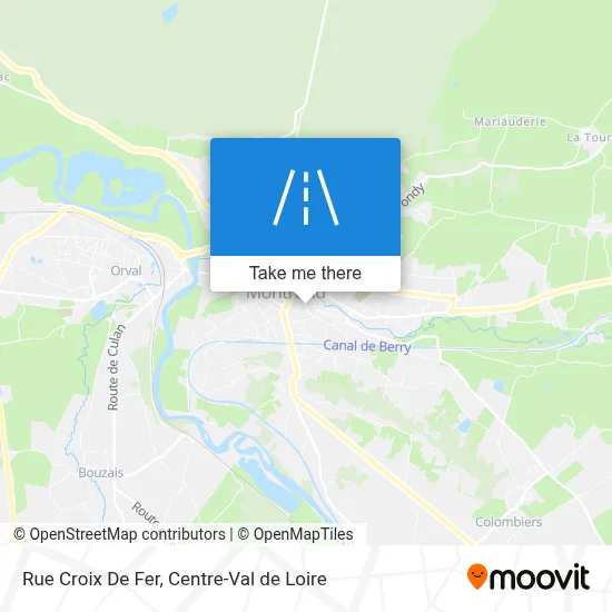 Rue Croix De Fer map