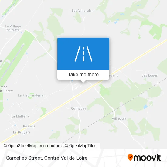 Rue Des Sarcelles map