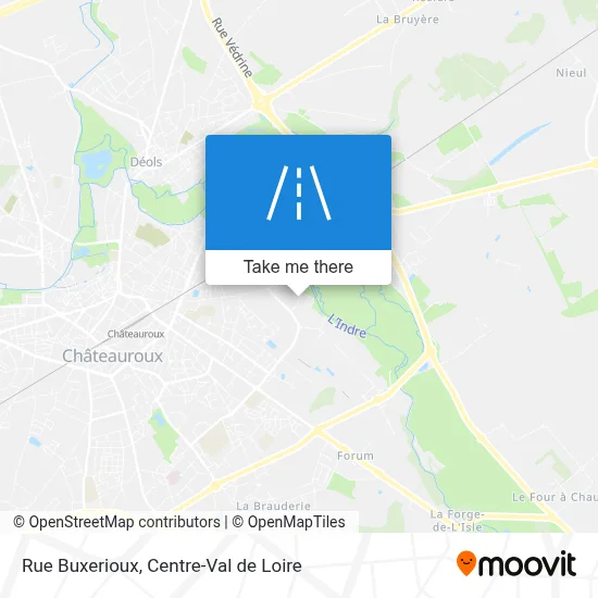 Rue Buxerioux map