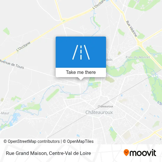 Rue Grand Maison map