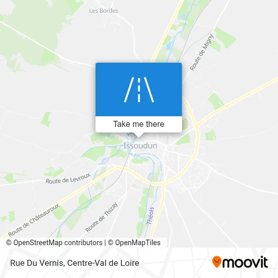 Rue Du Vernis map