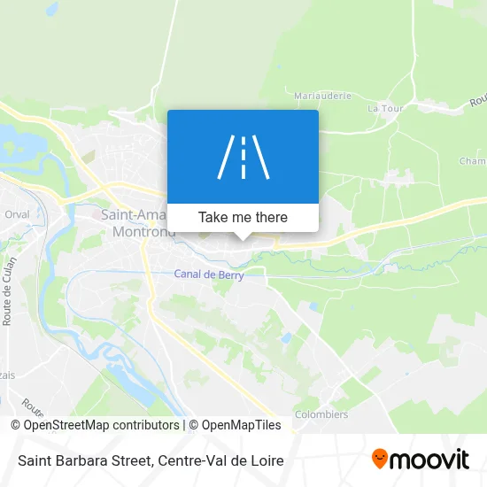 Rue Sainte-Barbe map
