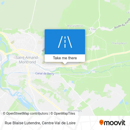 Rue Blaise Lutendre map