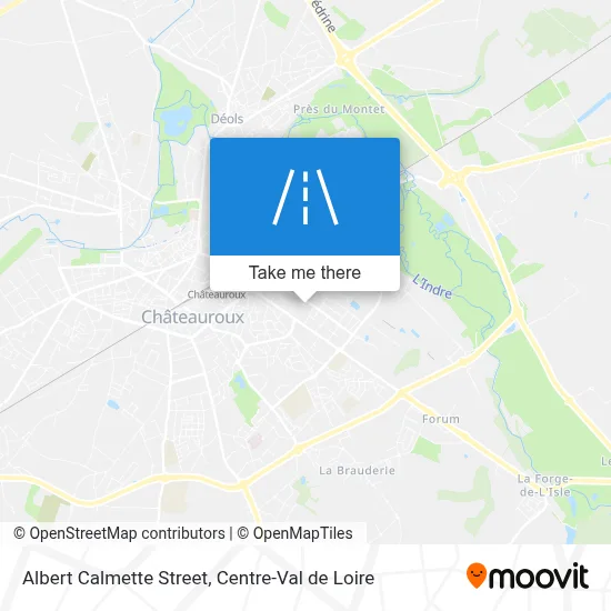 Rue Albert Calmette map
