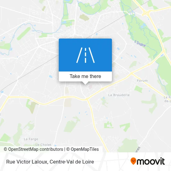 Rue Victor Laloux map