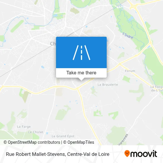Rue Robert Mallet-Stevens map