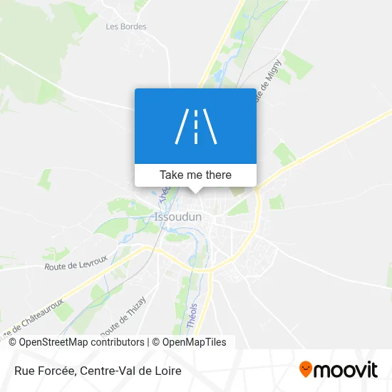 Rue Forcée map