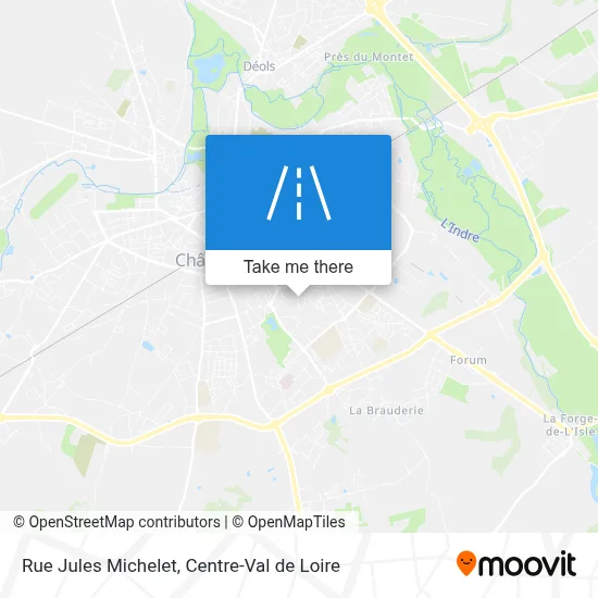 Rue Jules Michelet map