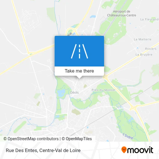 Rue Des Entes map