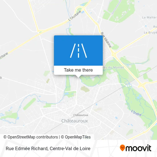 Rue Edmée Richard map