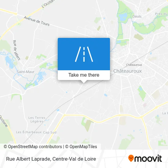 Rue Albert Laprade map