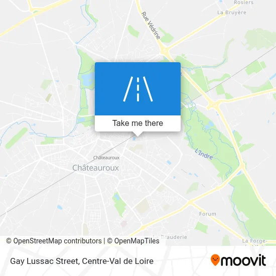 Rue Gay Lussac map
