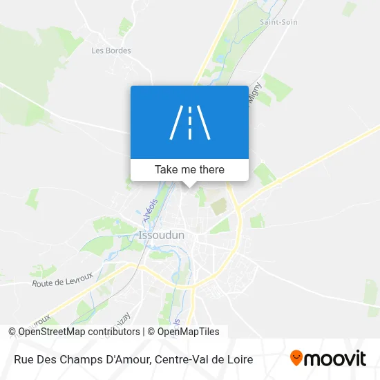 Rue Des Champs D'Amour map