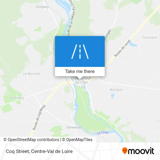 Rue Du Coq map